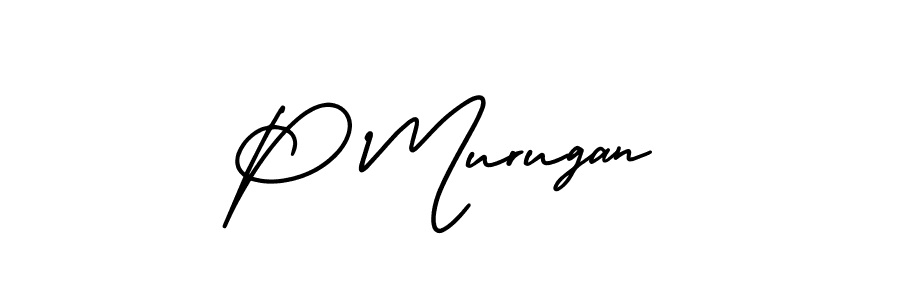Also You can easily find your signature by using the search form. We will create P Murugan name handwritten signature images for you free of cost using AmerikaSignatureDemo-Regular sign style. P Murugan signature style 3 images and pictures png