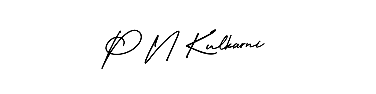 Make a beautiful signature design for name P N Kulkarni. Use this online signature maker to create a handwritten signature for free. P N Kulkarni signature style 3 images and pictures png