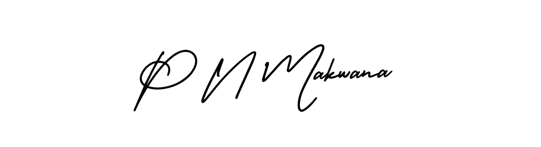 Make a beautiful signature design for name P N Makwana. Use this online signature maker to create a handwritten signature for free. P N Makwana signature style 3 images and pictures png