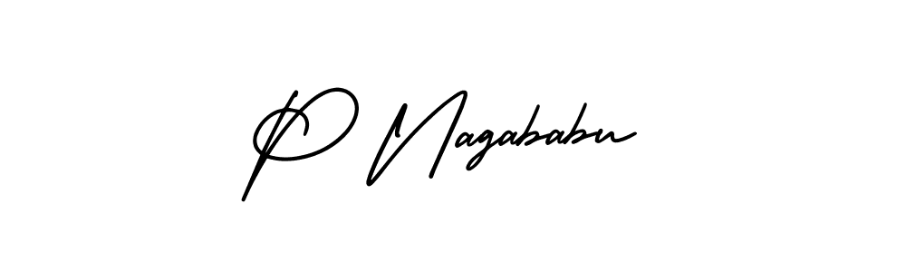 Make a short P Nagababu signature style. Manage your documents anywhere anytime using AmerikaSignatureDemo-Regular. Create and add eSignatures, submit forms, share and send files easily. P Nagababu signature style 3 images and pictures png