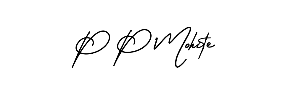 This is the best signature style for the P P Mohite name. Also you like these signature font (AmerikaSignatureDemo-Regular). Mix name signature. P P Mohite signature style 3 images and pictures png