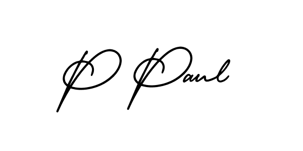 Also we have P Paul name is the best signature style. Create professional handwritten signature collection using AmerikaSignatureDemo-Regular autograph style. P Paul signature style 3 images and pictures png