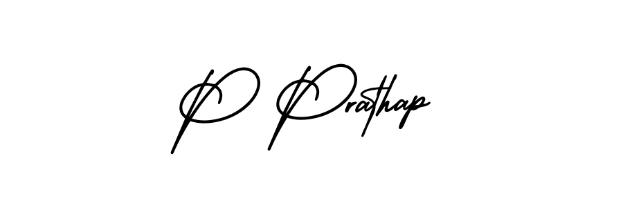 AmerikaSignatureDemo-Regular is a professional signature style that is perfect for those who want to add a touch of class to their signature. It is also a great choice for those who want to make their signature more unique. Get P Prathap name to fancy signature for free. P Prathap signature style 3 images and pictures png