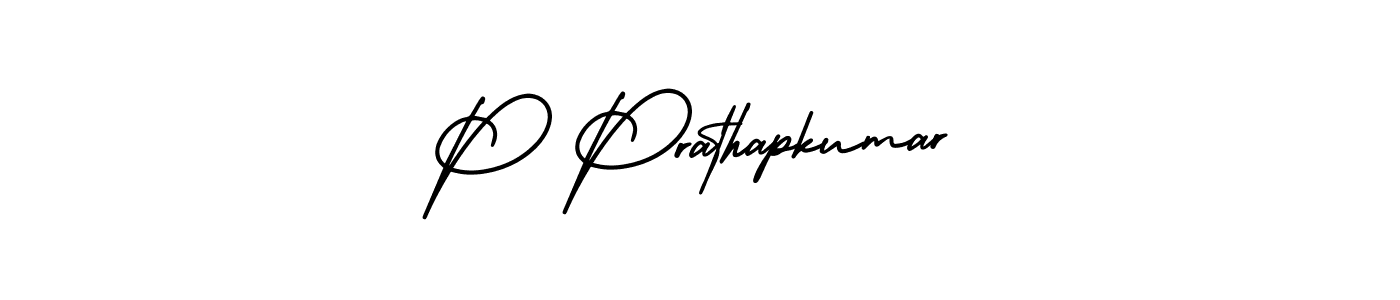 How to make P Prathapkumar signature? AmerikaSignatureDemo-Regular is a professional autograph style. Create handwritten signature for P Prathapkumar name. P Prathapkumar signature style 3 images and pictures png