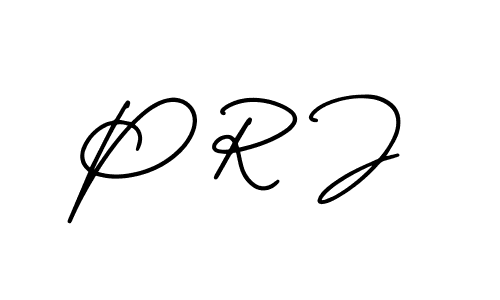 Check out images of Autograph of P R J name. Actor P R J Signature Style. AmerikaSignatureDemo-Regular is a professional sign style online. P R J signature style 3 images and pictures png