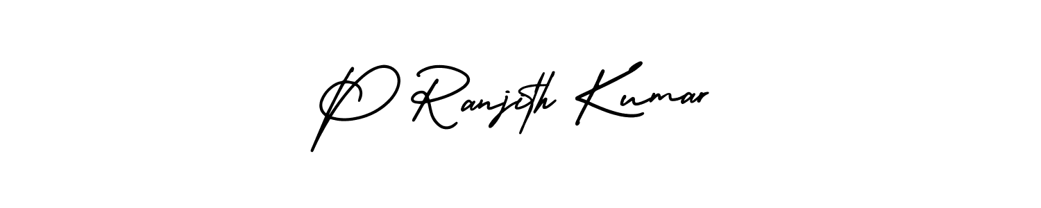 Similarly AmerikaSignatureDemo-Regular is the best handwritten signature design. Signature creator online .You can use it as an online autograph creator for name P Ranjith Kumar. P Ranjith Kumar signature style 3 images and pictures png