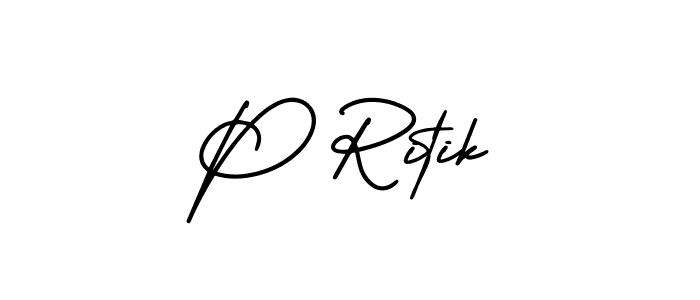Also You can easily find your signature by using the search form. We will create P Ritik name handwritten signature images for you free of cost using AmerikaSignatureDemo-Regular sign style. P Ritik signature style 3 images and pictures png