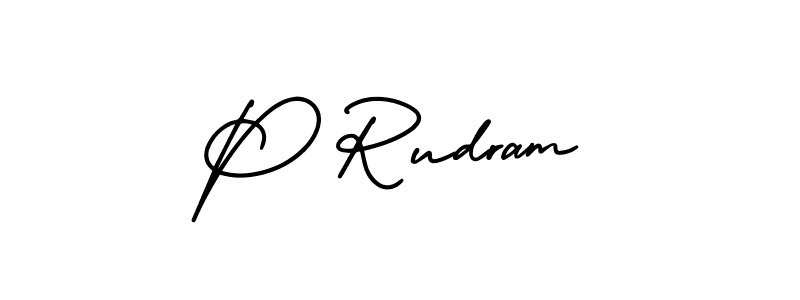 Similarly AmerikaSignatureDemo-Regular is the best handwritten signature design. Signature creator online .You can use it as an online autograph creator for name P Rudram. P Rudram signature style 3 images and pictures png