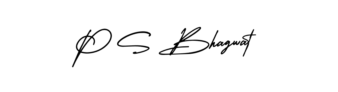 You can use this online signature creator to create a handwritten signature for the name P S Bhagwat. This is the best online autograph maker. P S Bhagwat signature style 3 images and pictures png