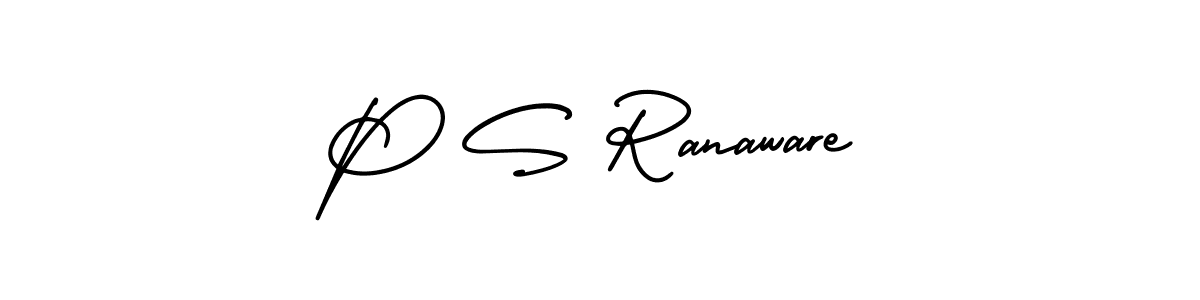 Best and Professional Signature Style for P S Ranaware. AmerikaSignatureDemo-Regular Best Signature Style Collection. P S Ranaware signature style 3 images and pictures png