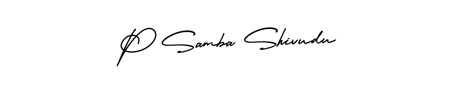 Here are the top 10 professional signature styles for the name P Samba Shivudu. These are the best autograph styles you can use for your name. P Samba Shivudu signature style 3 images and pictures png