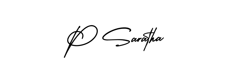 You can use this online signature creator to create a handwritten signature for the name P Saratha. This is the best online autograph maker. P Saratha signature style 3 images and pictures png