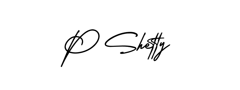 Similarly AmerikaSignatureDemo-Regular is the best handwritten signature design. Signature creator online .You can use it as an online autograph creator for name P Shetty. P Shetty signature style 3 images and pictures png