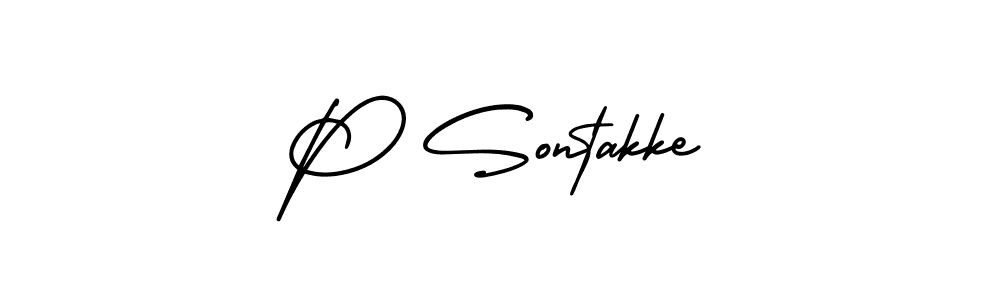 Make a short P Sontakke signature style. Manage your documents anywhere anytime using AmerikaSignatureDemo-Regular. Create and add eSignatures, submit forms, share and send files easily. P Sontakke signature style 3 images and pictures png