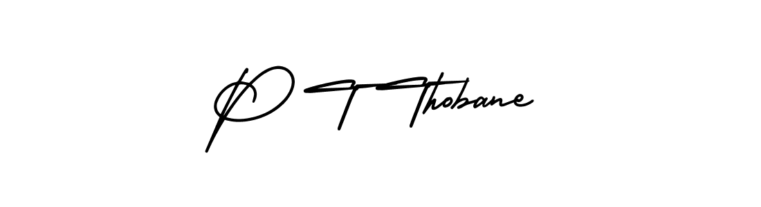 It looks lik you need a new signature style for name P T Thobane. Design unique handwritten (AmerikaSignatureDemo-Regular) signature with our free signature maker in just a few clicks. P T Thobane signature style 3 images and pictures png