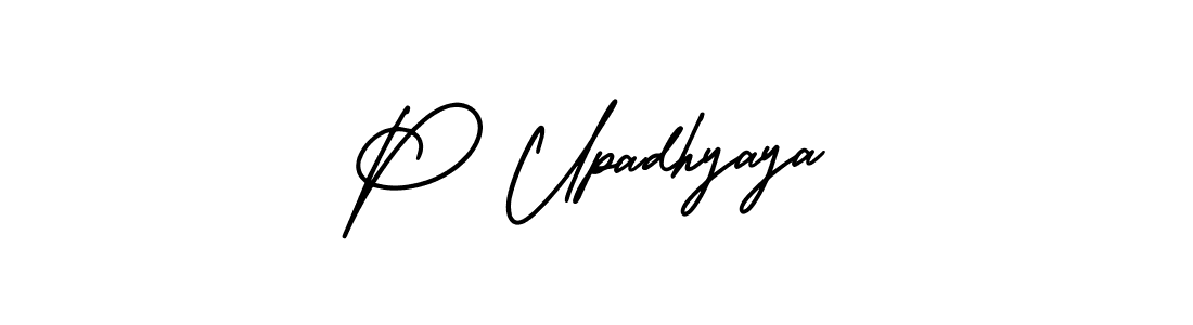 Check out images of Autograph of P Upadhyaya name. Actor P Upadhyaya Signature Style. AmerikaSignatureDemo-Regular is a professional sign style online. P Upadhyaya signature style 3 images and pictures png