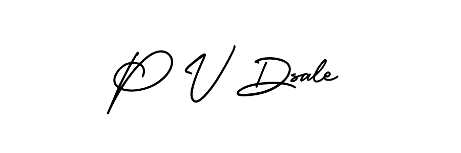 How to Draw P V Dsale signature style? AmerikaSignatureDemo-Regular is a latest design signature styles for name P V Dsale. P V Dsale signature style 3 images and pictures png