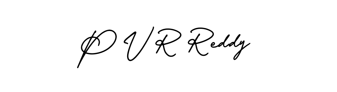 It looks lik you need a new signature style for name P V R Reddy. Design unique handwritten (AmerikaSignatureDemo-Regular) signature with our free signature maker in just a few clicks. P V R Reddy signature style 3 images and pictures png