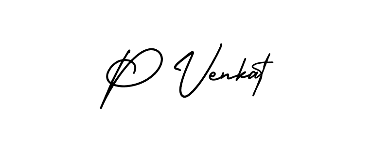 AmerikaSignatureDemo-Regular is a professional signature style that is perfect for those who want to add a touch of class to their signature. It is also a great choice for those who want to make their signature more unique. Get P Venkat name to fancy signature for free. P Venkat signature style 3 images and pictures png