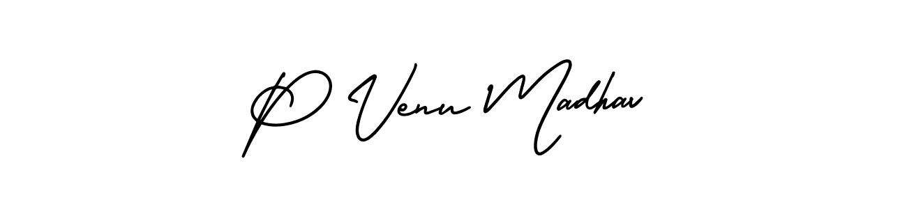 Best and Professional Signature Style for P Venu Madhav. AmerikaSignatureDemo-Regular Best Signature Style Collection. P Venu Madhav signature style 3 images and pictures png