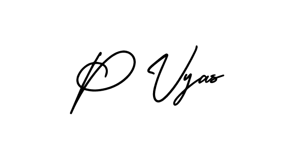 You can use this online signature creator to create a handwritten signature for the name P Vyas. This is the best online autograph maker. P Vyas signature style 3 images and pictures png