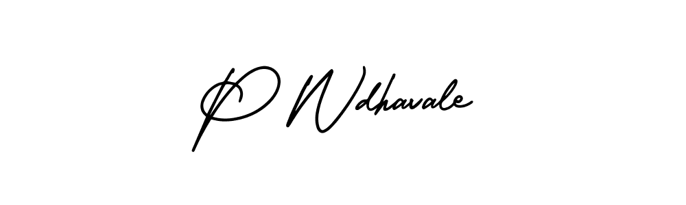 Once you've used our free online signature maker to create your best signature AmerikaSignatureDemo-Regular style, it's time to enjoy all of the benefits that P Wdhavale name signing documents. P Wdhavale signature style 3 images and pictures png