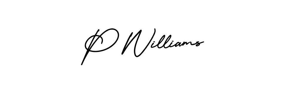 Also You can easily find your signature by using the search form. We will create P Williams name handwritten signature images for you free of cost using AmerikaSignatureDemo-Regular sign style. P Williams signature style 3 images and pictures png