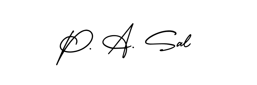 Make a short P. A. Sal signature style. Manage your documents anywhere anytime using AmerikaSignatureDemo-Regular. Create and add eSignatures, submit forms, share and send files easily. P. A. Sal signature style 3 images and pictures png