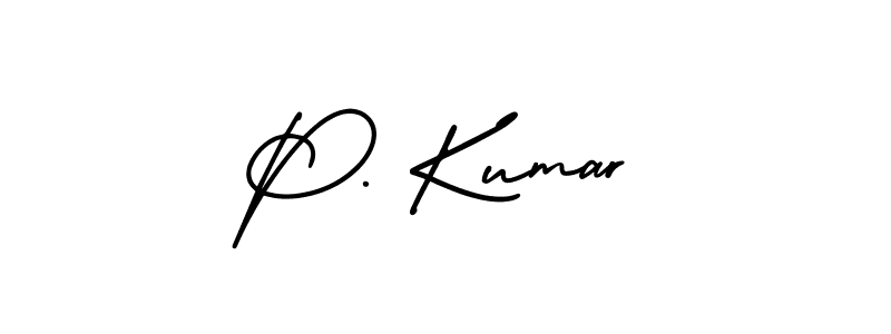 Make a short P. Kumar signature style. Manage your documents anywhere anytime using AmerikaSignatureDemo-Regular. Create and add eSignatures, submit forms, share and send files easily. P. Kumar signature style 3 images and pictures png