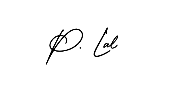 Make a beautiful signature design for name P. Lal. Use this online signature maker to create a handwritten signature for free. P. Lal signature style 3 images and pictures png