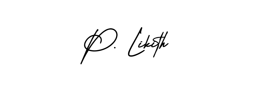 Here are the top 10 professional signature styles for the name P. Likith. These are the best autograph styles you can use for your name. P. Likith signature style 3 images and pictures png