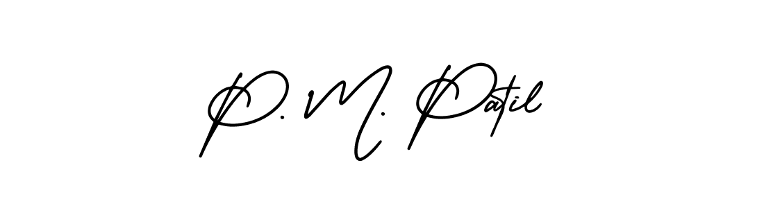 Also we have P. M. Patil name is the best signature style. Create professional handwritten signature collection using AmerikaSignatureDemo-Regular autograph style. P. M. Patil signature style 3 images and pictures png