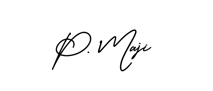 Make a short P. Maji signature style. Manage your documents anywhere anytime using AmerikaSignatureDemo-Regular. Create and add eSignatures, submit forms, share and send files easily. P. Maji signature style 3 images and pictures png