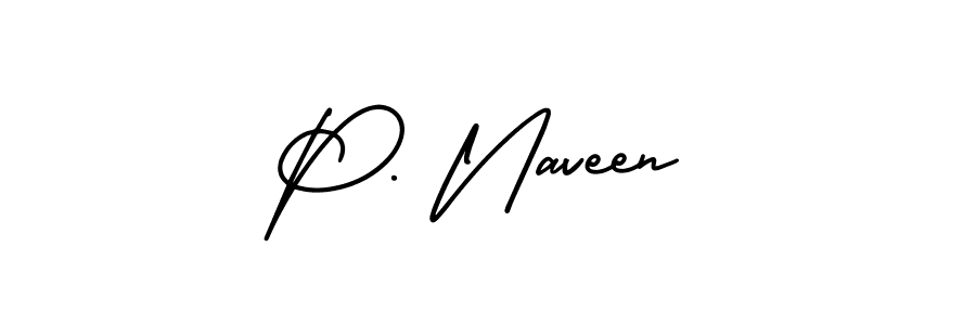 Make a beautiful signature design for name P. Naveen. Use this online signature maker to create a handwritten signature for free. P. Naveen signature style 3 images and pictures png