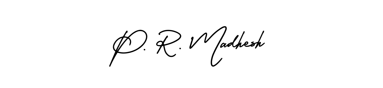 Once you've used our free online signature maker to create your best signature AmerikaSignatureDemo-Regular style, it's time to enjoy all of the benefits that P. R. Madhesh name signing documents. P. R. Madhesh signature style 3 images and pictures png