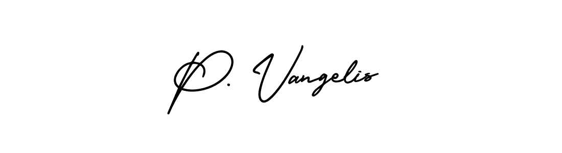 Check out images of Autograph of P. Vangelis name. Actor P. Vangelis Signature Style. AmerikaSignatureDemo-Regular is a professional sign style online. P. Vangelis signature style 3 images and pictures png