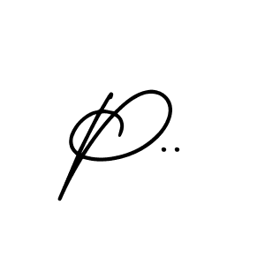 How to Draw P.. signature style? AmerikaSignatureDemo-Regular is a latest design signature styles for name P... P.. signature style 3 images and pictures png