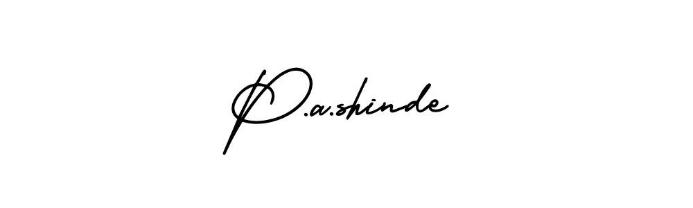 AmerikaSignatureDemo-Regular is a professional signature style that is perfect for those who want to add a touch of class to their signature. It is also a great choice for those who want to make their signature more unique. Get P.a.shinde name to fancy signature for free. P.a.shinde signature style 3 images and pictures png