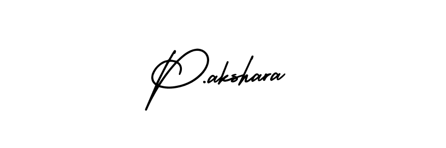 Check out images of Autograph of P.akshara name. Actor P.akshara Signature Style. AmerikaSignatureDemo-Regular is a professional sign style online. P.akshara signature style 3 images and pictures png
