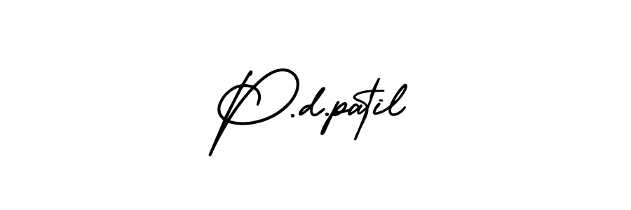 AmerikaSignatureDemo-Regular is a professional signature style that is perfect for those who want to add a touch of class to their signature. It is also a great choice for those who want to make their signature more unique. Get P.d.patil name to fancy signature for free. P.d.patil signature style 3 images and pictures png