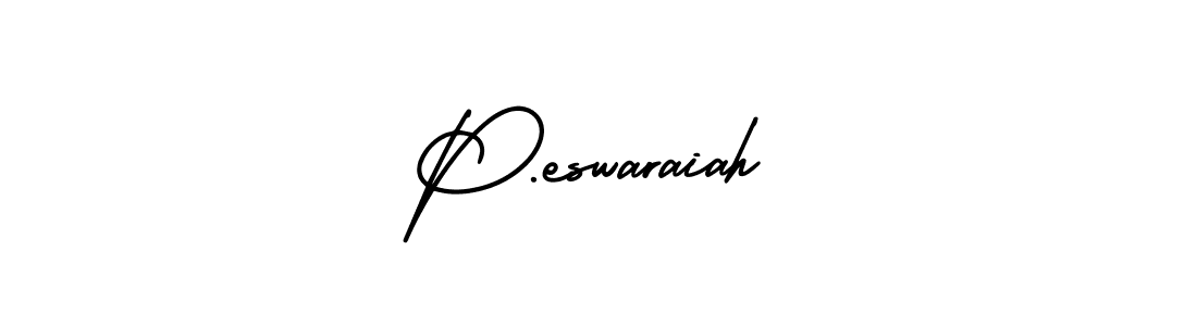 Make a beautiful signature design for name P.eswaraiah. Use this online signature maker to create a handwritten signature for free. P.eswaraiah signature style 3 images and pictures png