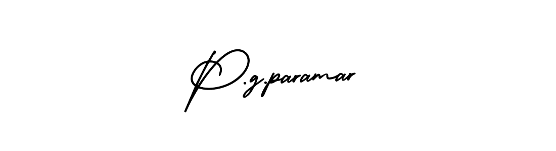 Use a signature maker to create a handwritten signature online. With this signature software, you can design (AmerikaSignatureDemo-Regular) your own signature for name P.g.paramar. P.g.paramar signature style 3 images and pictures png