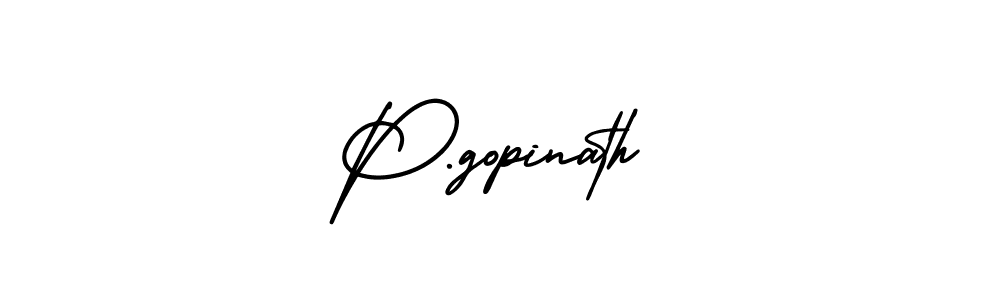 Also You can easily find your signature by using the search form. We will create P.gopinath name handwritten signature images for you free of cost using AmerikaSignatureDemo-Regular sign style. P.gopinath signature style 3 images and pictures png