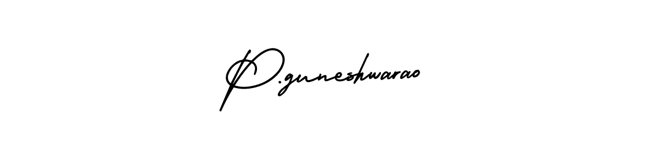 How to Draw P.guneshwarao signature style? AmerikaSignatureDemo-Regular is a latest design signature styles for name P.guneshwarao. P.guneshwarao signature style 3 images and pictures png