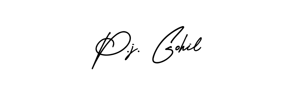 Check out images of Autograph of P.j. Gohil name. Actor P.j. Gohil Signature Style. AmerikaSignatureDemo-Regular is a professional sign style online. P.j. Gohil signature style 3 images and pictures png