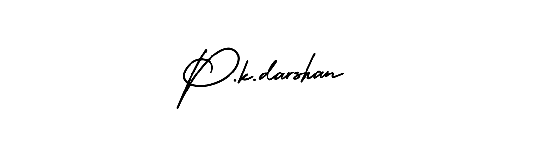 Also we have P.k.darshan name is the best signature style. Create professional handwritten signature collection using AmerikaSignatureDemo-Regular autograph style. P.k.darshan signature style 3 images and pictures png