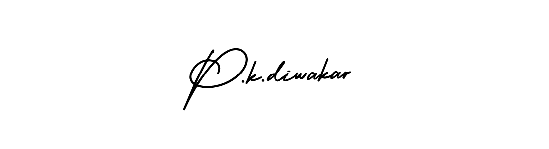 AmerikaSignatureDemo-Regular is a professional signature style that is perfect for those who want to add a touch of class to their signature. It is also a great choice for those who want to make their signature more unique. Get P.k.diwakar name to fancy signature for free. P.k.diwakar signature style 3 images and pictures png