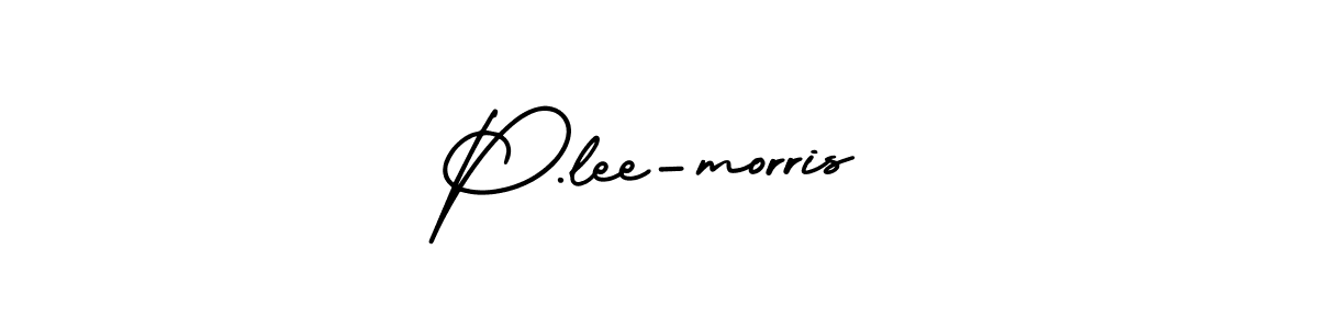 Also we have P.lee-morris name is the best signature style. Create professional handwritten signature collection using AmerikaSignatureDemo-Regular autograph style. P.lee-morris signature style 3 images and pictures png