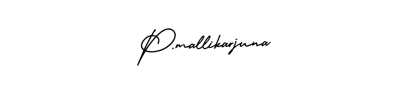 This is the best signature style for the P.mallikarjuna name. Also you like these signature font (AmerikaSignatureDemo-Regular). Mix name signature. P.mallikarjuna signature style 3 images and pictures png