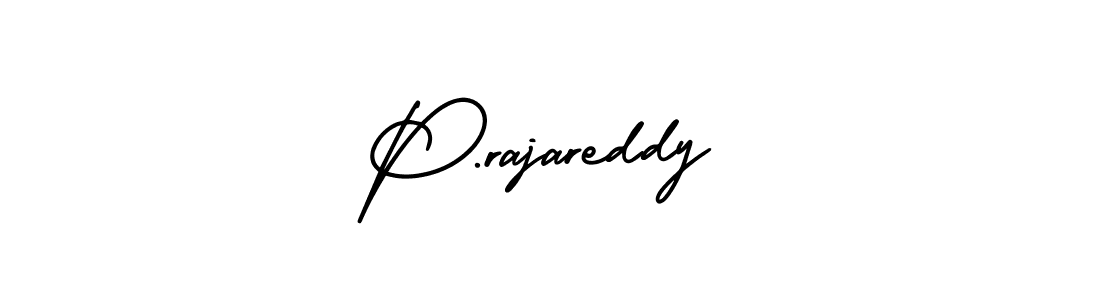 How to make P.rajareddy signature? AmerikaSignatureDemo-Regular is a professional autograph style. Create handwritten signature for P.rajareddy name. P.rajareddy signature style 3 images and pictures png